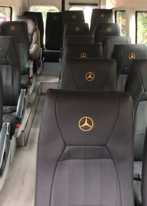Interior furgoneta transfer Ibiza